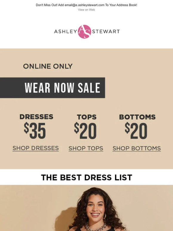 Ashley Stewart: The ULTIMATE closet staple. | Milled