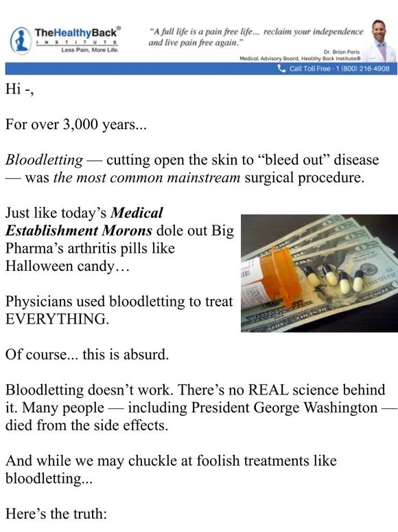 Lose The Back Pain arthritis CAN be reversed Milled