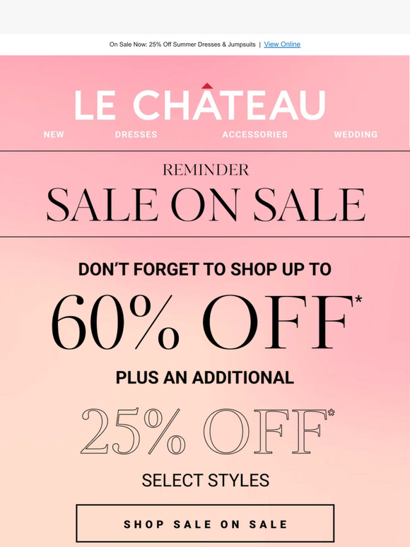 On Sale Now: 25% Off Summer Dresses & Jumpsuits