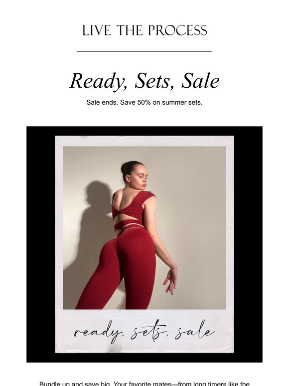 Ready, Sets, Sale