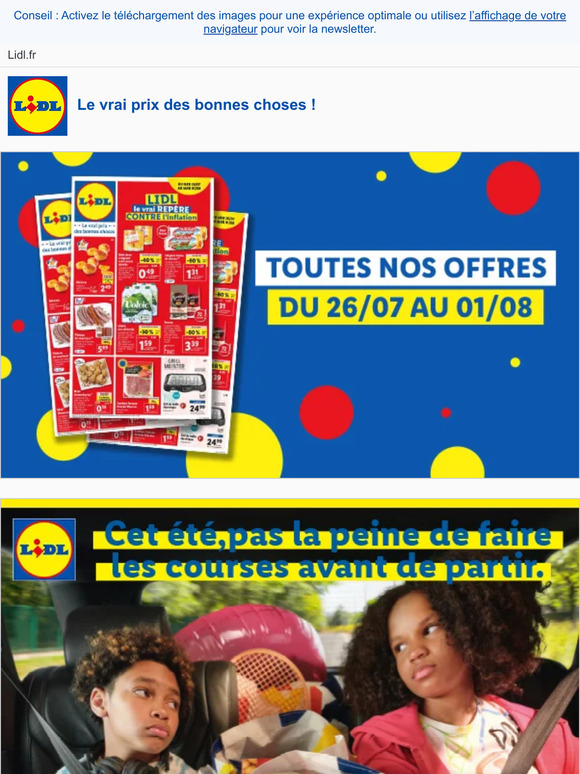 lidl photos fr Des photos qui vous ressemblent Vos indispensables pour cet été à prix Lidl