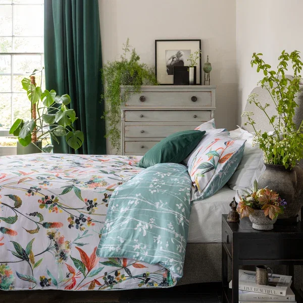 Image of Linda Barker Yarrows Bedding Set Hedgerow