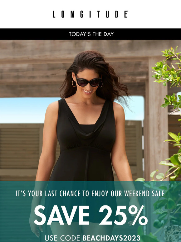 The finishing weekend touch: 25% off!