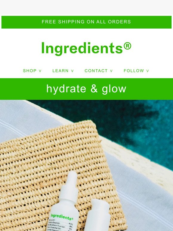 Hydrate for Healthy Summer Skin