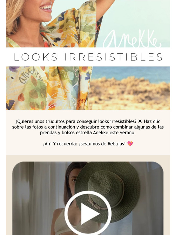 Looks irresistibles con productos Anekke ☀👛