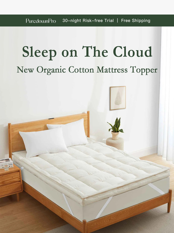 Exclusive 20% OFF on The NEW Mattress Topper