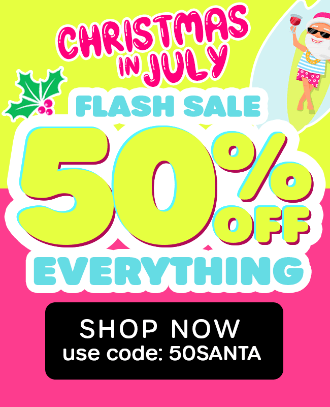 50% Off - use code: 50SANTA