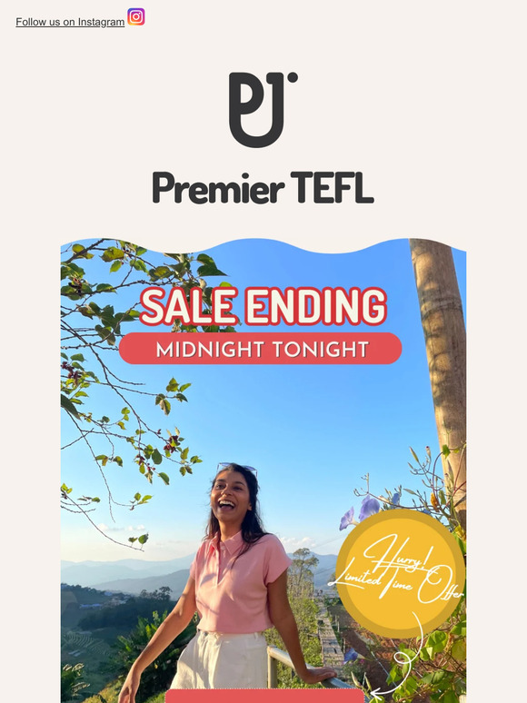 Sale Ends Tonight 👀
