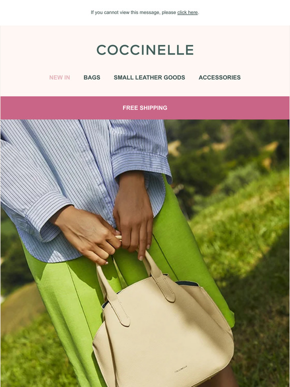 Coccinelle Much more than a bag Milled