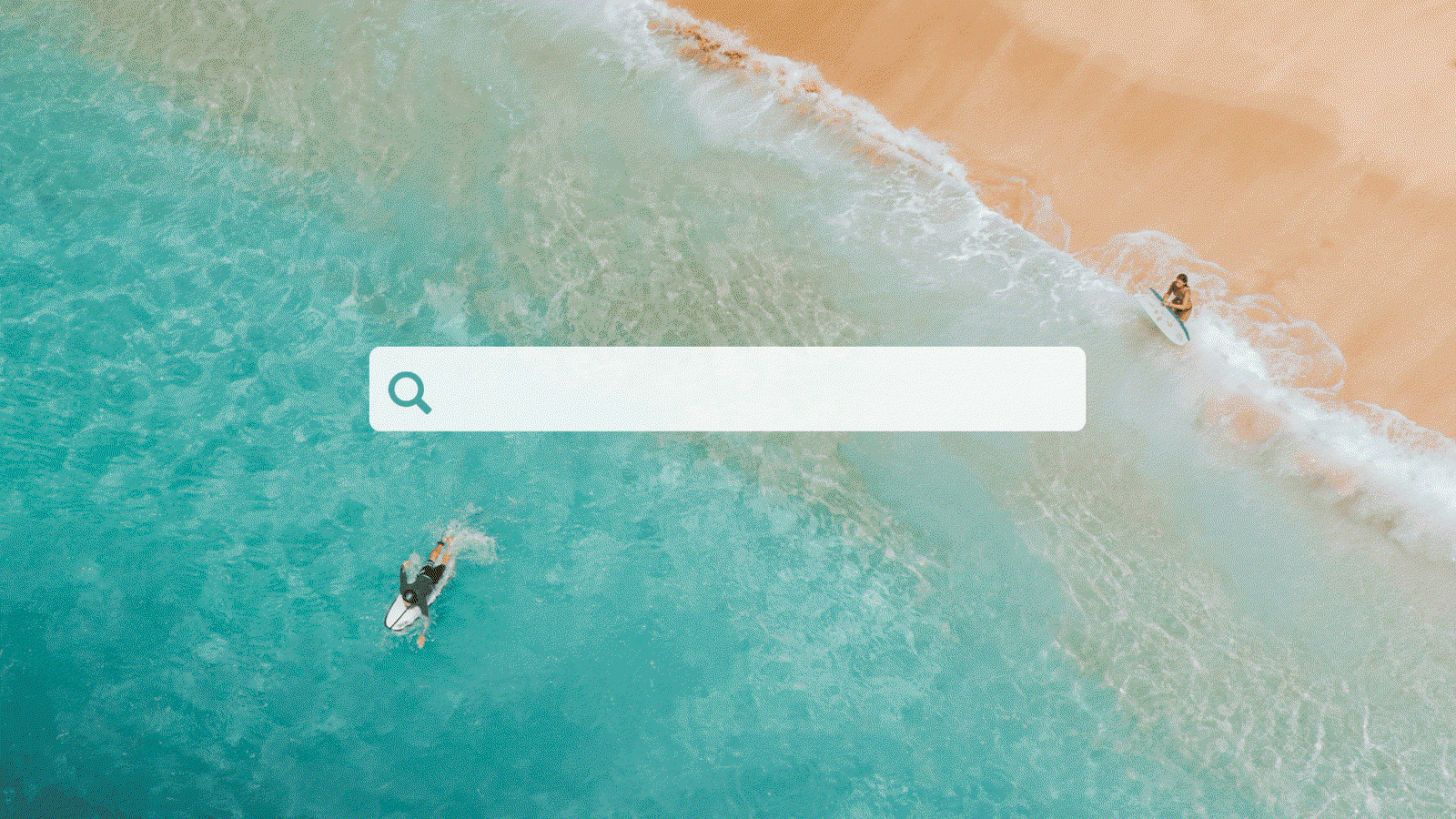 search bar for best clothes for fuller bust with beach background // PerfectDD