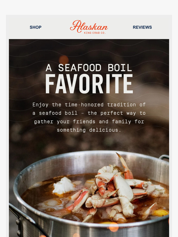 Alaskan King Crab Co. Bring on the Boil! Milled