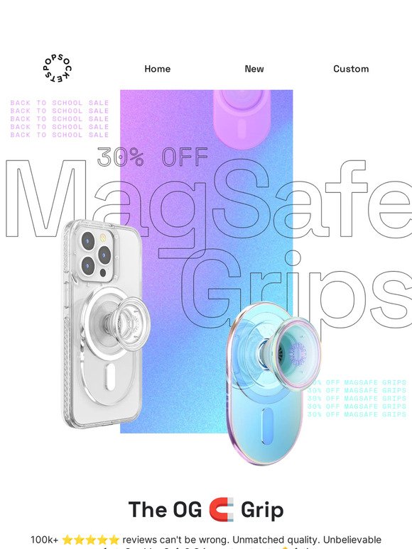 30% off MagSafe Grips.
