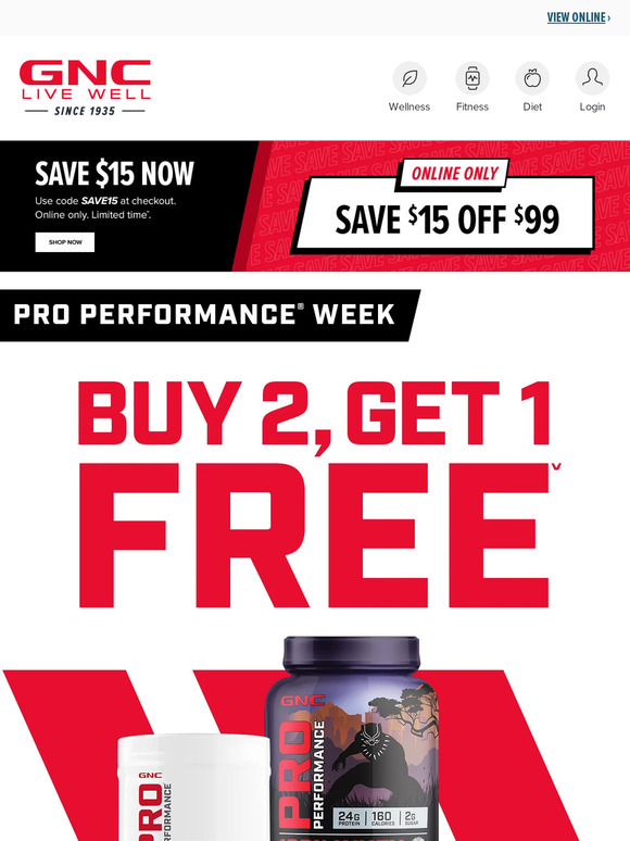 GNC Buy 2, Get 1 FREE New, Iconic Flavors! Milled