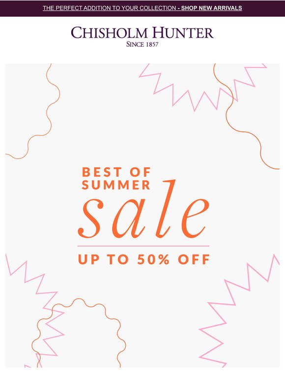 Best of Summer Sale ☀️