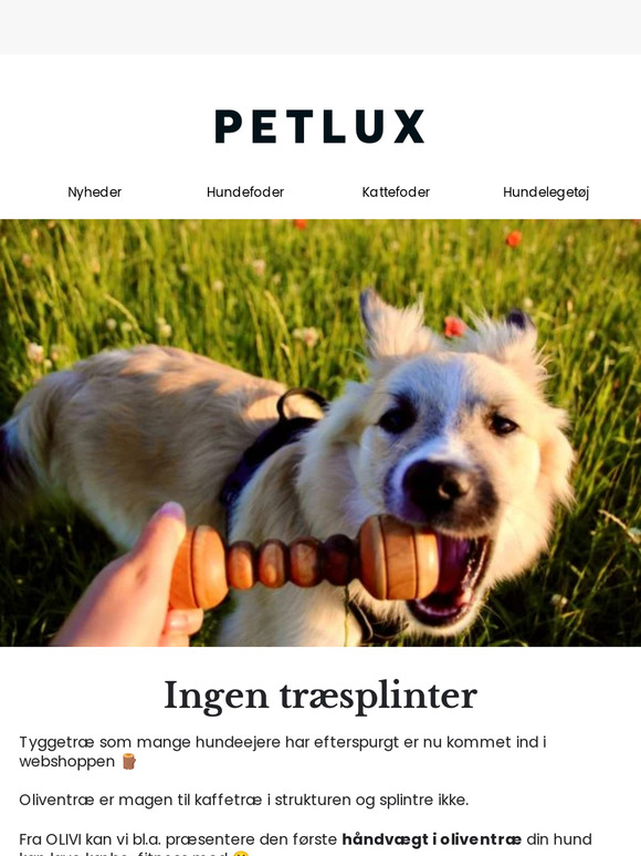 Legetøj uden plastik ♻️ Tyggetræ er landet 🌳