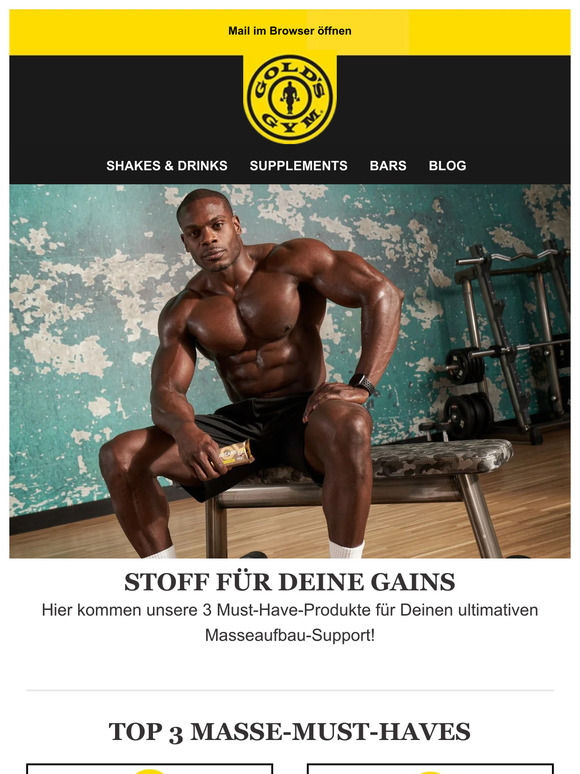 Masseaufbau total: Die 3 Must-Haves! 🦾