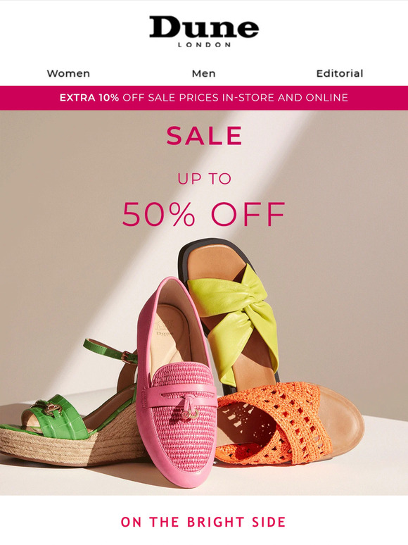 Live life colourfully with up to 50% off