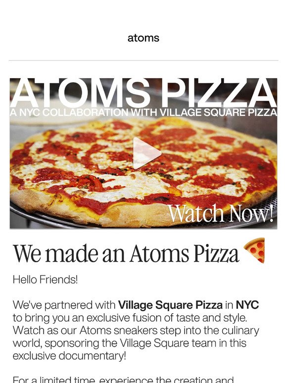 We made an Atoms Pizza!? 🍕