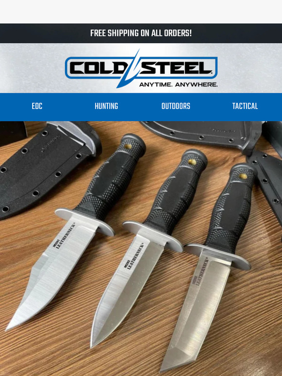 Mini Leatherneck Fixed Blades | Clip, Tanto, Or Spear Point Blades