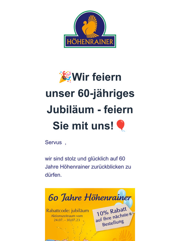 🎉60-Jahre-Jubiläum🎉