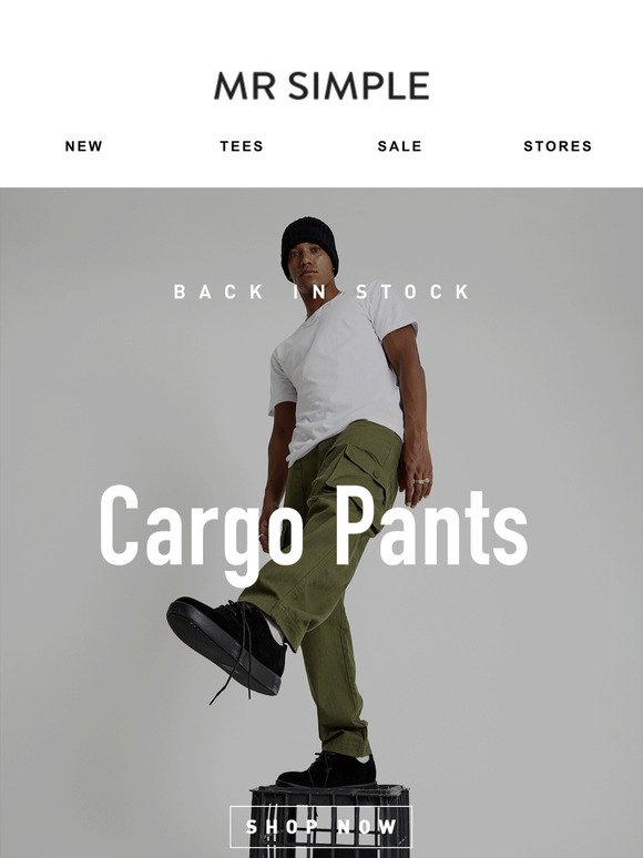 Cargo Pant 🚚 Back In Stock