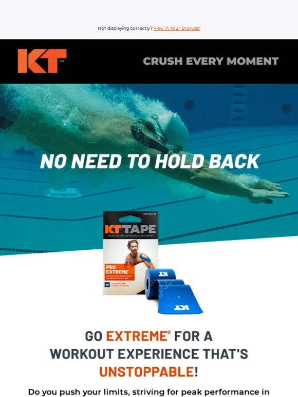 No More Holding Back – Go Extreme®!