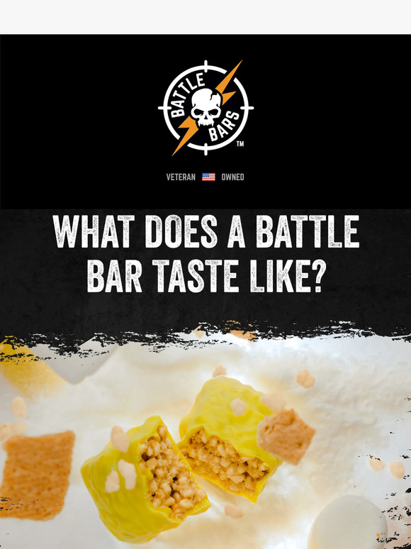 💥 What does a Battle Bar taste like? 💥