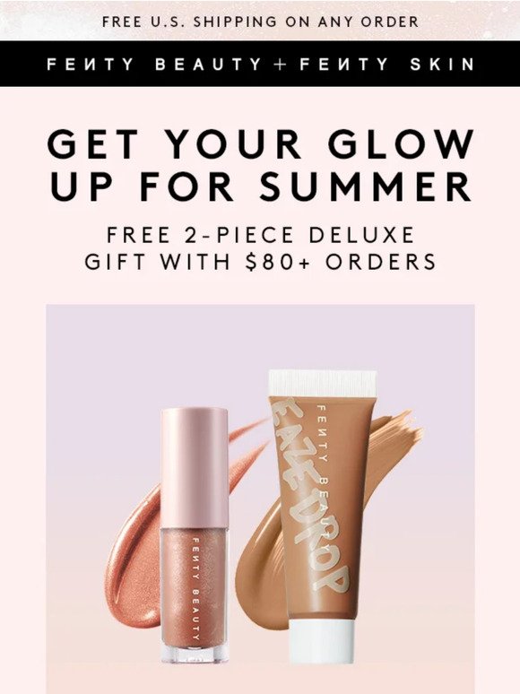 Get your summer glow up ☀