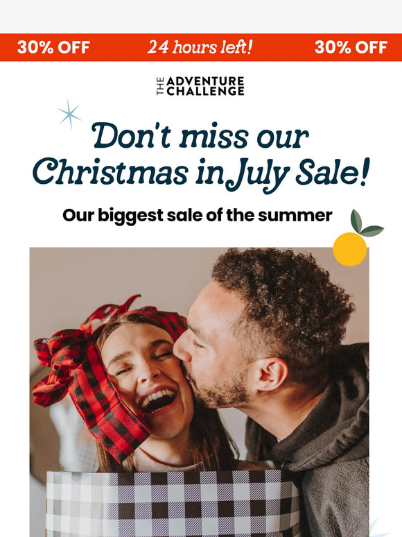 24 hours left! Don’t miss our biggest summer sale!