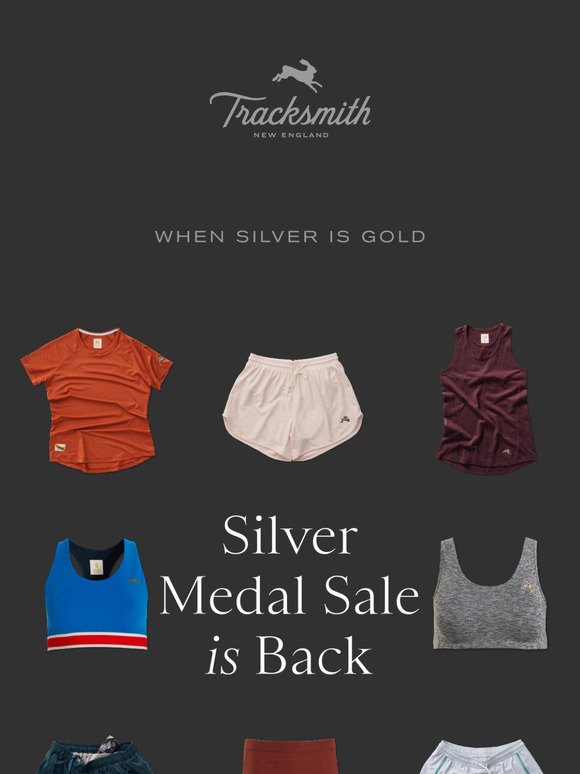 Get Set for the Silver Medal Sale