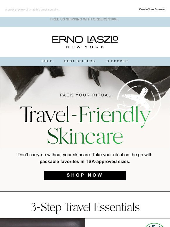 ✈️ TSA-Approved Skincare