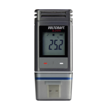 VOLTCRAFT DL-210TH teplotný datalogger, vlhkostný datalogger  Merné veličiny teplota, vlhkosť vzduchu -30 do +60 °C 0 do