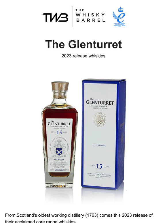 The Whisky Barrel: New Glenturret 2023 Release Whisky 👀 | Milled