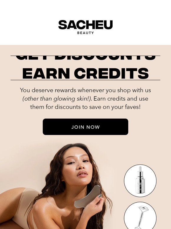 Join Rewards, Get Discounts Over + Over!