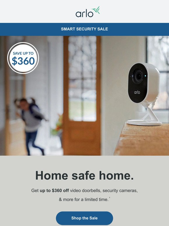 Just started: Shop the Smart Security Sale.