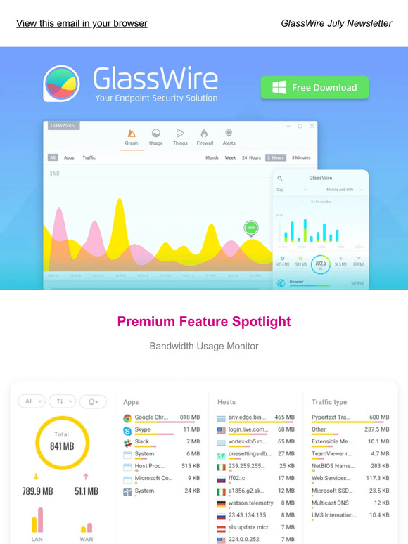 GlassWire™ - Make Your Internet Connection Go Faster!