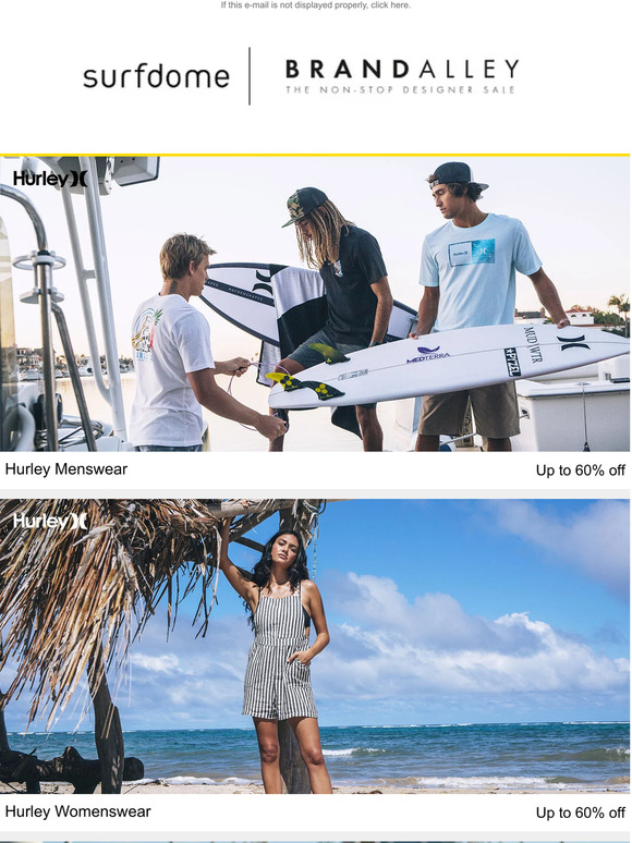 Closing Soon: Hurley, Sweaty Betty & Crossfly