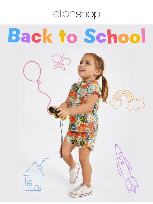Back to school essentials for your mini-me! 🧒