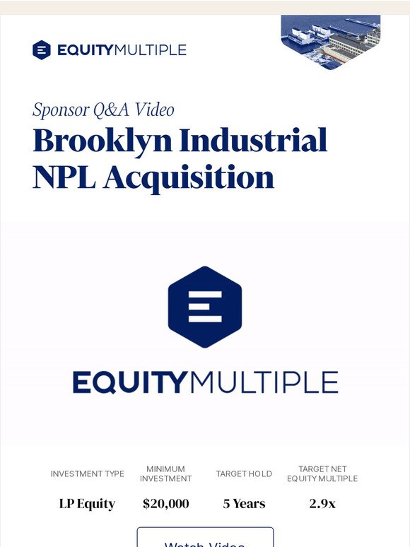 LP Equity Opportunity + Sponsor Q&A Video