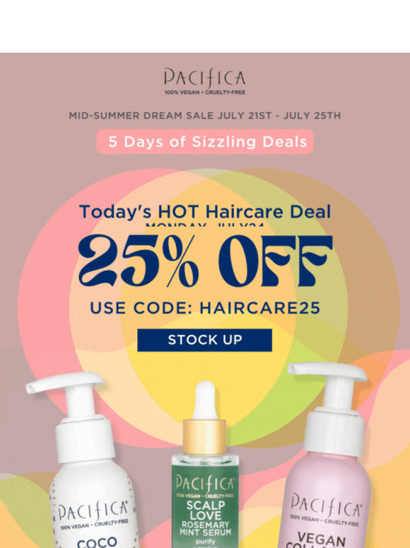 🫧  25% Off Haircare Essentials
