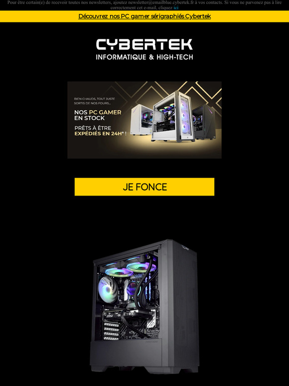 🔥  Votre nouveau PC Gamer en 24h !