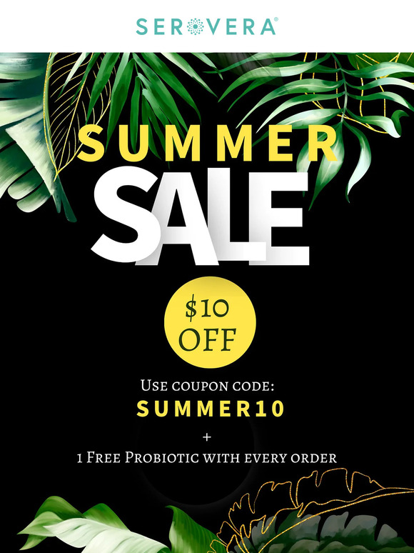 Final Days: Grab $10 Off & Free Probiotic for July! 🙌🏻