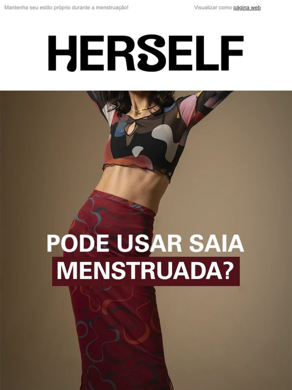 Você usa saias enquanto está menstruada? 🩸