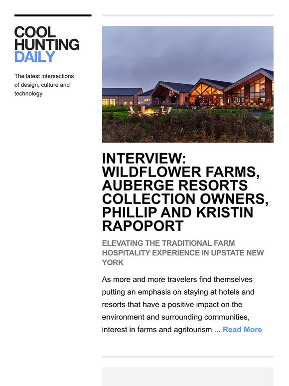 Elevating the traditional farm hospitality experience at Wildflower Farms, Auberge Resorts Collection