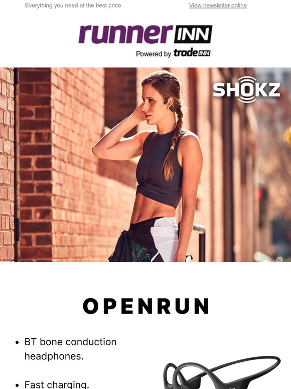 Start moving with the power of SHOKZ in your ears!