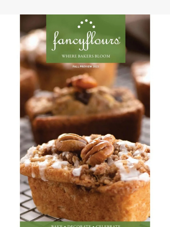 Olive Nation Fancy Flours Fall Digital Catalog Has Arrived! 🍂 Milled