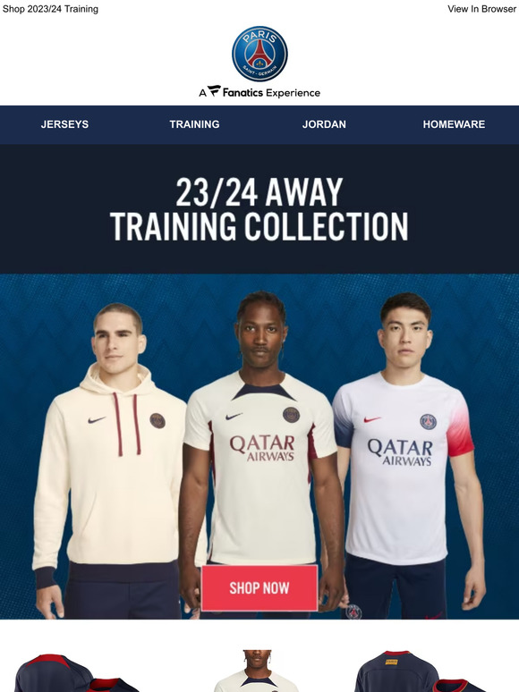 Here are 5 Paris Saint-Germain 21/22 Jordan jerseys available now on  Fanatics 