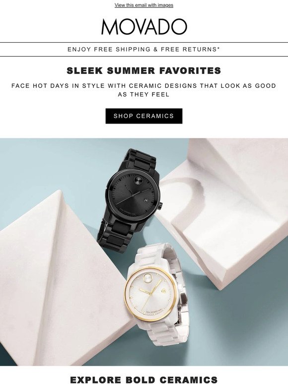 Summer Must-Have: Ceramic Watches & More