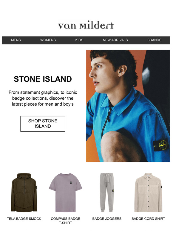 Stone Island's Latest Arrivals.