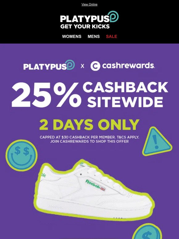 25% Cashback?! 😮 Two days ONLY!